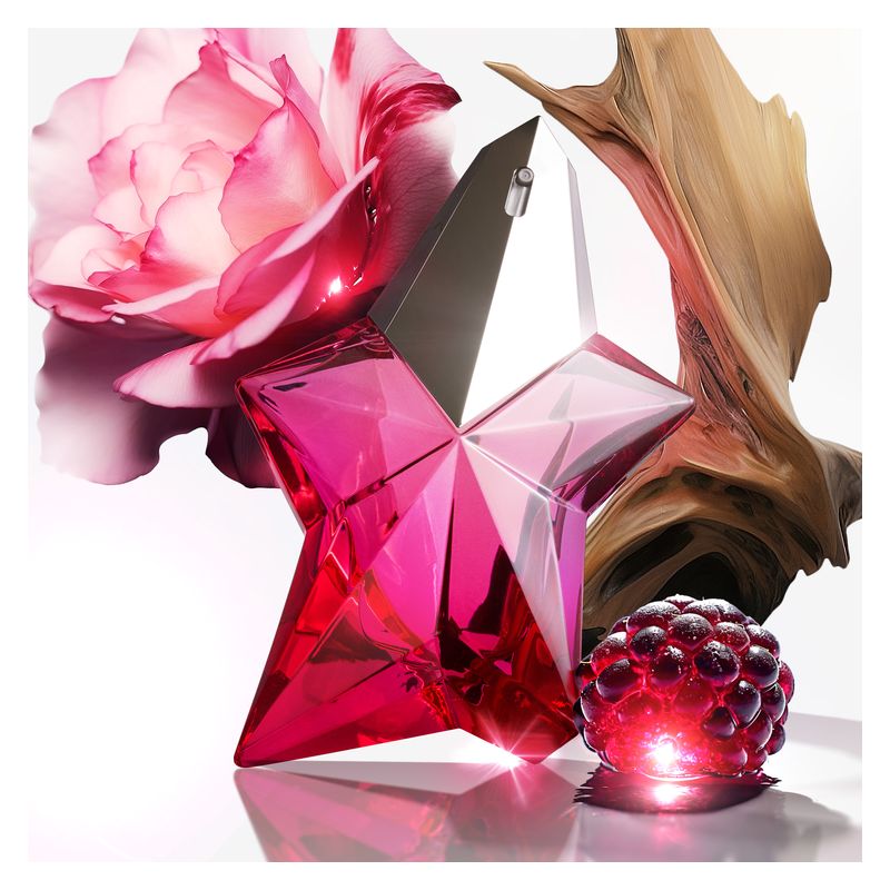 Mugler Angel Nova, Eau de Parfum Ricarica Donna, 100 ml, Fragranza Floreale Fruttata Legnosa, Profumo Ricaricabile Sostenibile