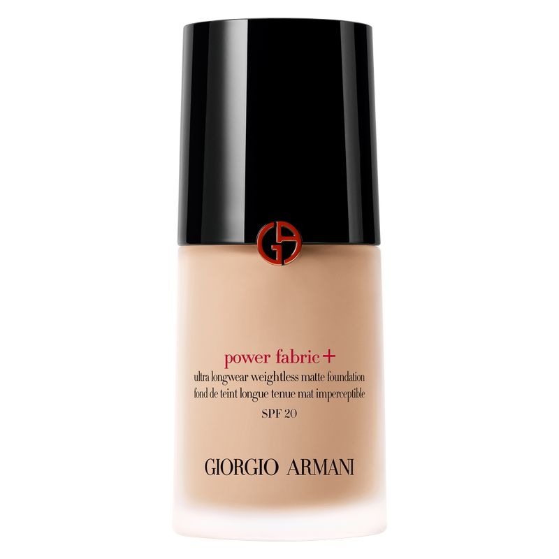 Armani Power Fabric+ Fondotinta Fluido Lunga Tenuta SPF 20, 3.5 Fair Neutral, 30 ml, Finish Matte Naturale, Copertura Elevata e Comfort 24 Ore Armani Power Fabric+ Fondotinta Fluido Lunga Tenuta SPF 20, 3.5 Fair Neutral, 30 ml, Finish Matte Naturale, Copertura Elevata e Comfort 24 Ore