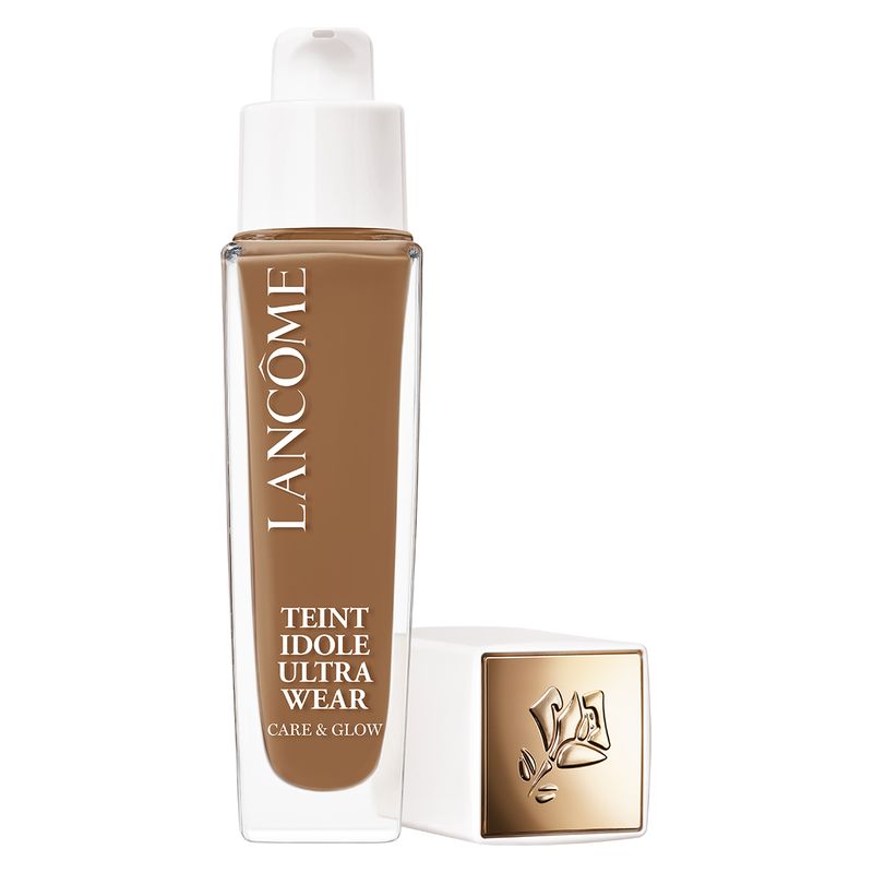 Lancome Teint Idole Ultra Wear Care & Glow Foundation, Fondotinta Fluido Donna, 30 ml, Colore 510N, SPF 25, Lunga Tenuta con Finish Luminoso