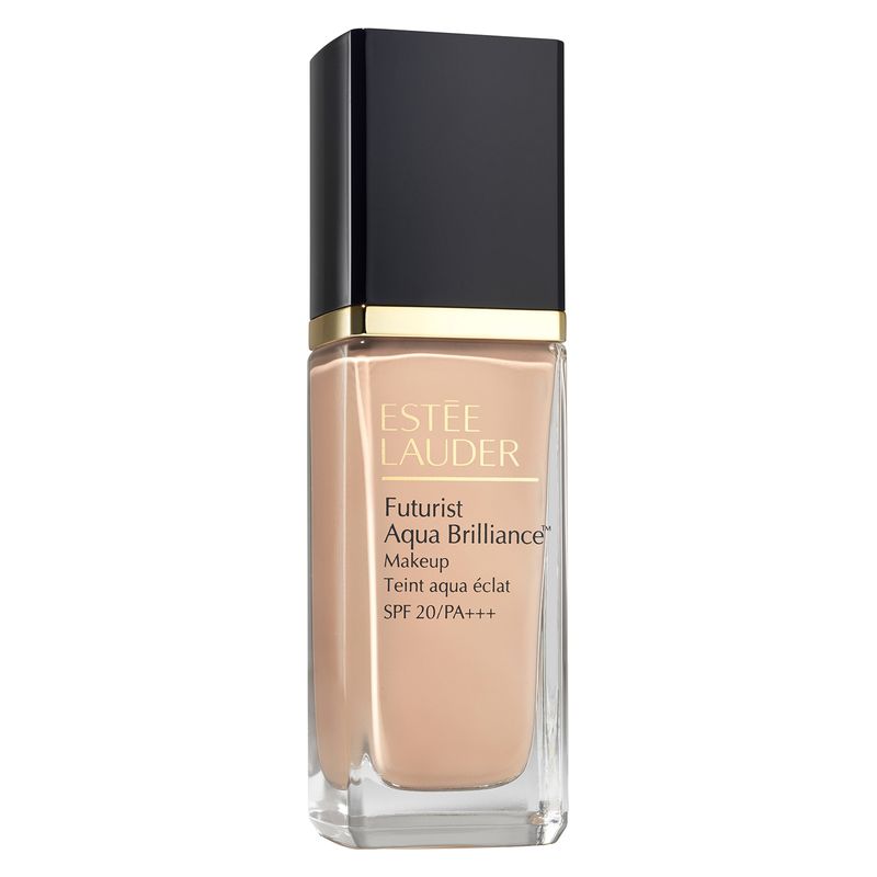 Estee Lauder FUTURIST AQUA BRILLIANCE - FONDOTINTA LUMINOSO E IDRATANTE. COPERTURA DA MEDIA A TOTALE