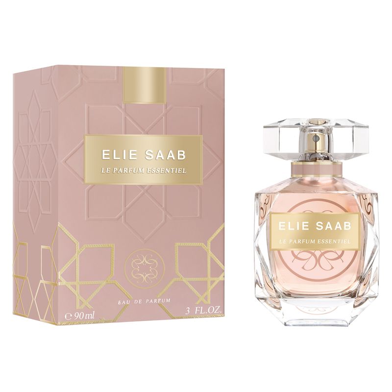 Elie Saab Le Parfum Essentiel, Eau de Parfum Donna, 90 ml Spray, Profumo femminile Chypre Floreale, Fragranza elegante, luminosa e di lunga durata