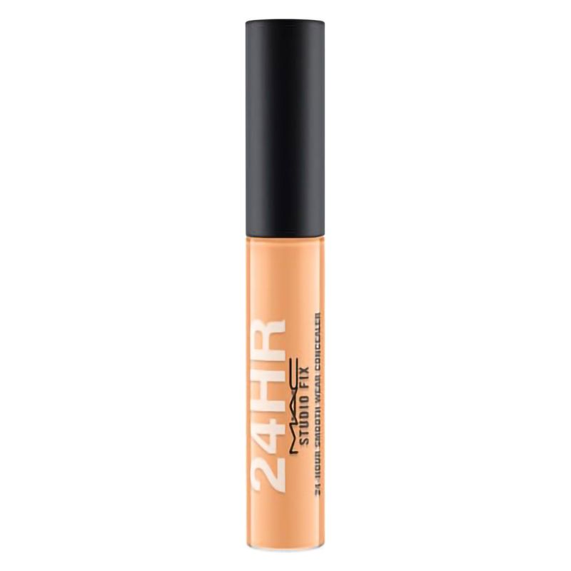 MAC Studio Fix 24-Hour Smooth Wear Concealer, Correttore Fluido Lunga Tenuta, 7 ml, Colore NC44, Coprenza media e totale, Finish opaco naturale