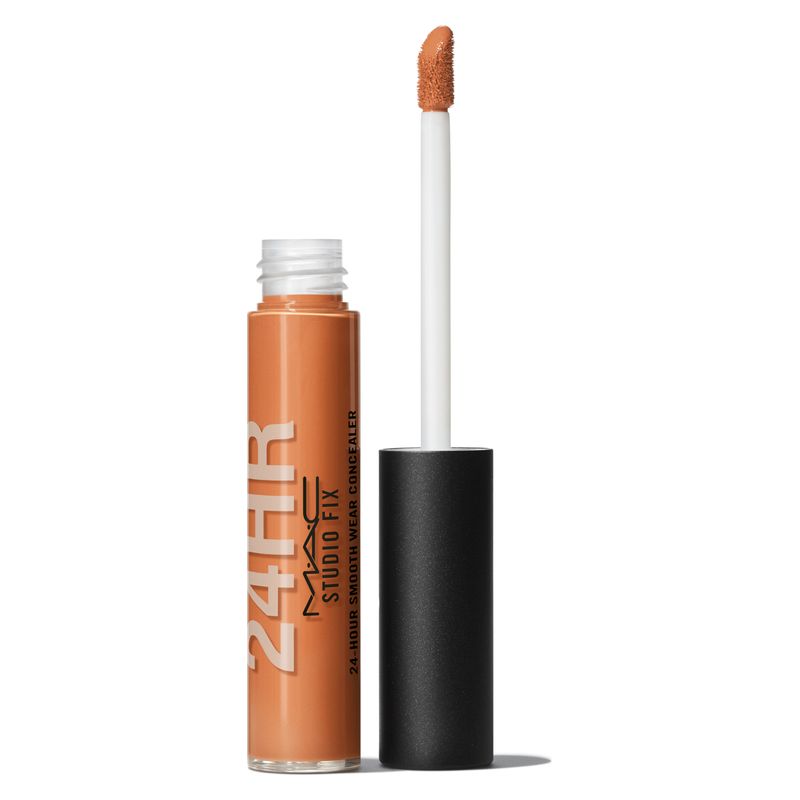 MAC Studio Fix 24-Hour Smooth Wear Concealer, Correttore Fluido Lunga Tenuta, NC50, 7 ml, Coprenza Modulabile, Finish Naturale Opaco MAC Studio Fix 24-Hour Smooth Wear Concealer, Correttore Fluido Lunga Tenuta, NC50, 7 ml, Coprenza Modulabile, Finish Naturale Opaco
