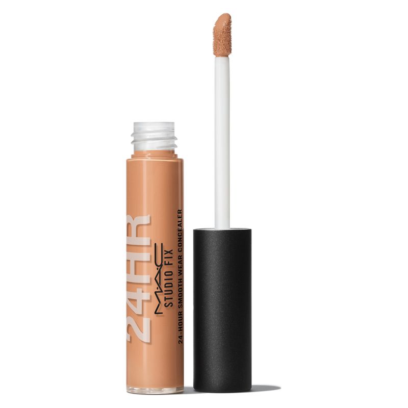 MAC Studio Fix 24-Hour Smooth Wear Concealer, Correttore Fluido Lunga Tenuta, 7 ml, NW30, Finish Opaco Naturale, Copertura modulabile per imperfezioni MAC Studio Fix 24-Hour Smooth Wear Concealer, Correttore Fluido Lunga Tenuta, 7 ml, NW30, Finish Opaco Naturale, Copertura modulabile per imperfezioni