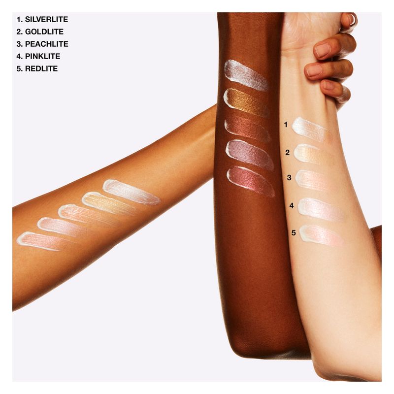 MAC Strobe Cream, Crema Idratante Illuminante Viso, 50 ml, Colore Pinklite, con Vitamine e Tè Verde per Pelle Spenta, Effetto Luminoso Naturale