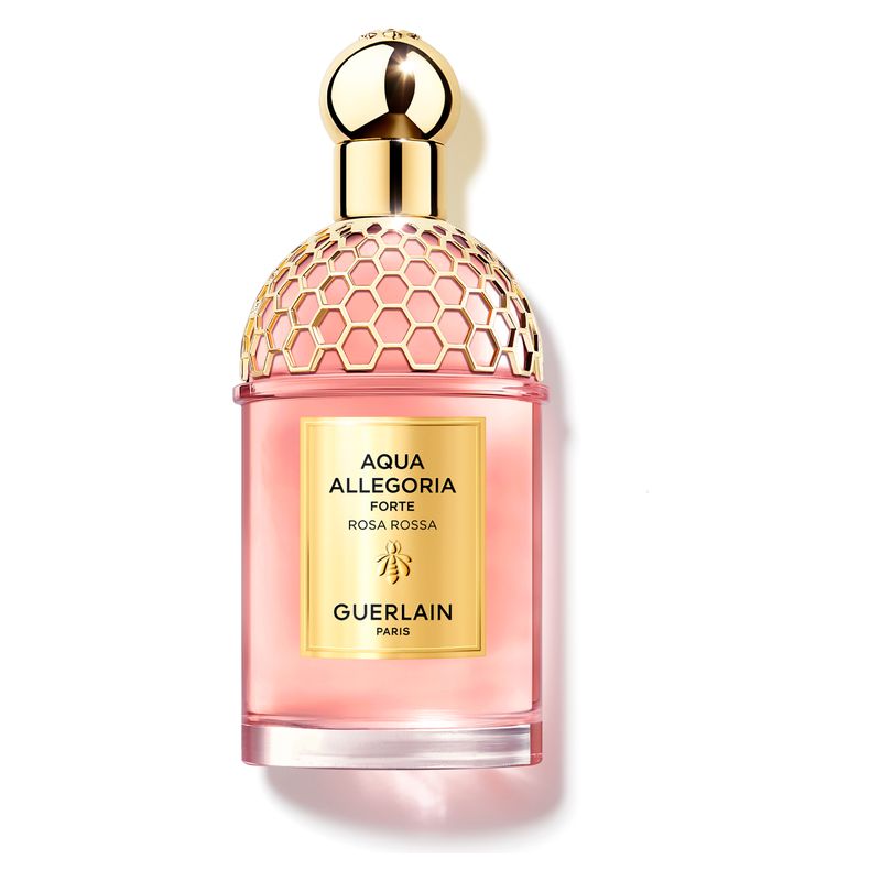 Guerlain Aqua Allegoria Rosa Rossa Forte, Eau de Parfum Donna, 125 ml, Spray, Profumo Floreale Fruttato con note di Rosa e Pesca Guerlain Aqua Allegoria Rosa Rossa Forte, Eau de Parfum Donna, 125 ml, Spray, Profumo Floreale Fruttato con note di Rosa e Pesca