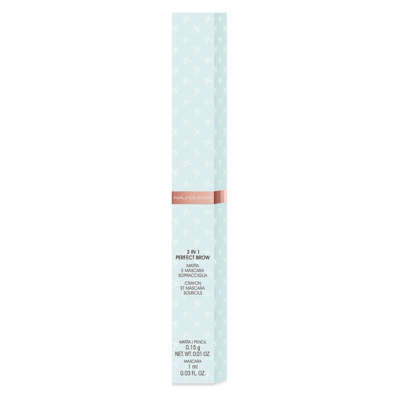 NAJ·OLEARI 3 IN 1 PERFECT BROW - MATITA E MASCARA SOPRACCIGLIA