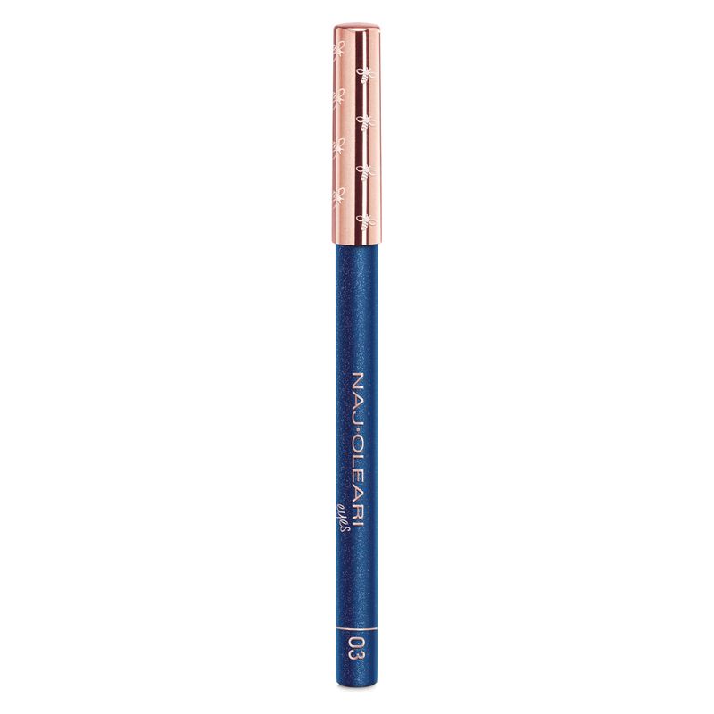 NAJ·OLEARI Deep Eye Kajal, Matita Kajal Occhi, 03 Blu Ortensia Perlato, Lunga Tenuta, Formula Morbida con Estratto di Camomilla Lenitivo NAJ·OLEARI Deep Eye Kajal, Matita Kajal Occhi, 03 Blu Ortensia Perlato, Lunga Tenuta, Formula Morbida con Estratto di Camomilla Lenitivo
