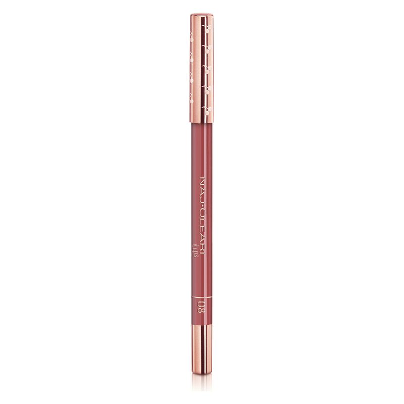 NAJ·OLEARI Perfect Shape Lip Pencil, Matita Labbra Lunga Tenuta, 08 Rosa Pesca, No-Transfer e Waterproof, Make-up Contorno Labbra Preciso e Scorrevole NAJ·OLEARI Perfect Shape Lip Pencil, Matita Labbra Lunga Tenuta, 08 Rosa Pesca, No-Transfer e Waterproof, Make-up Contorno Labbra Preciso e Scorrevole