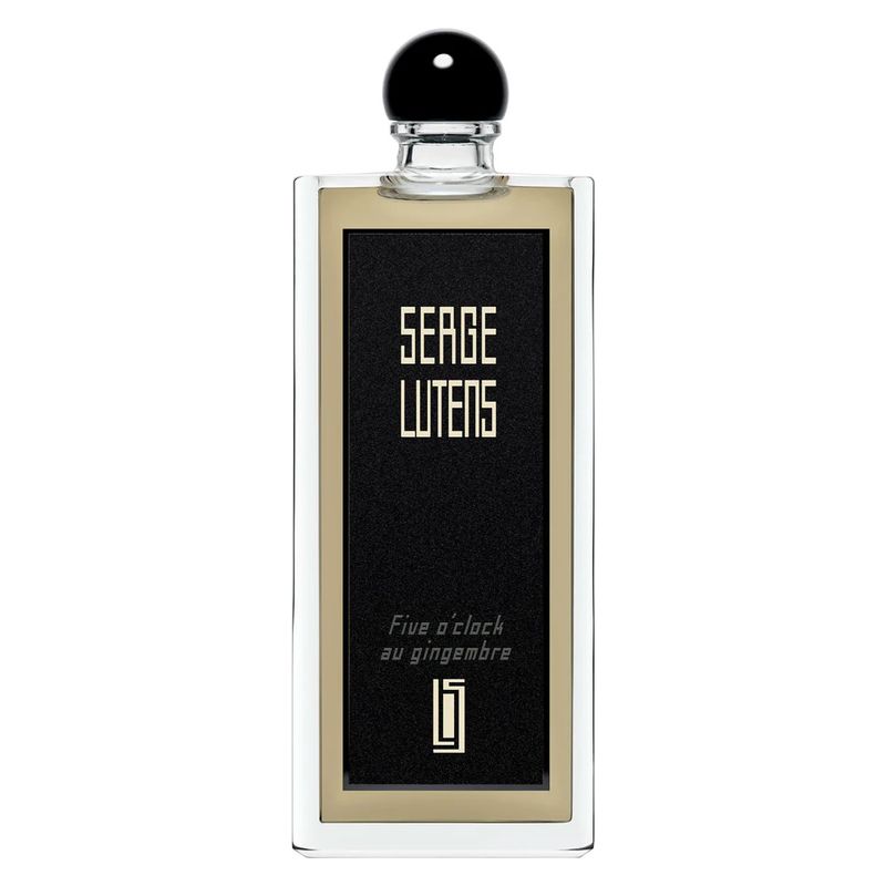 Serge Lutens Five O'clock Au Gingembre, Eau de Parfum Unisex, 50 ml Spray, Profumo Orientale Speziato con Zenzero Candito e Tè Nero Serge Lutens Five O'clock Au Gingembre, Eau de Parfum Unisex, 50 ml Spray, Profumo Orientale Speziato con Zenzero Candito e Tè Nero