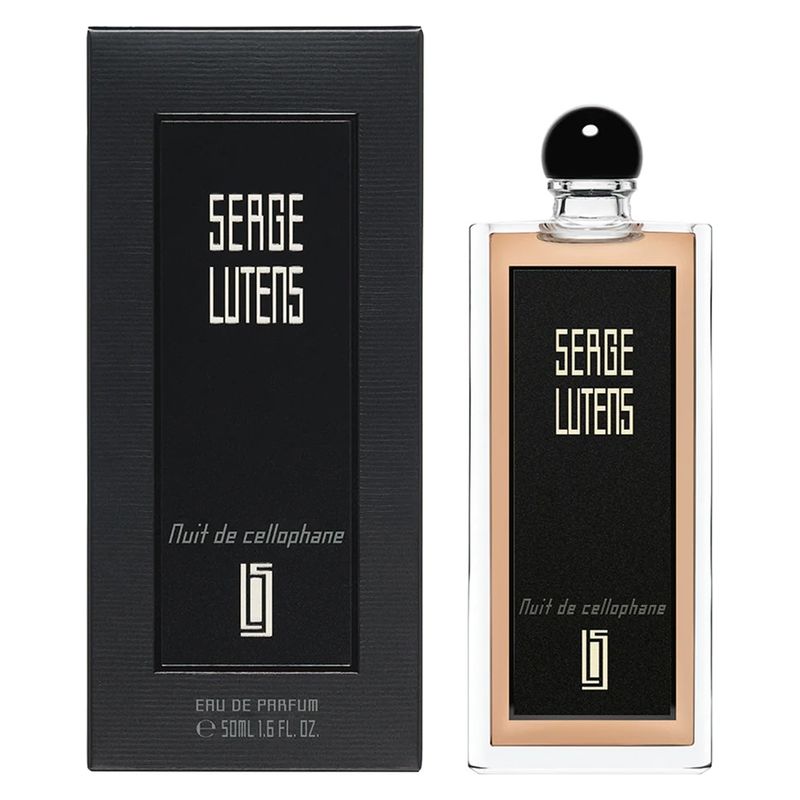 Serge Lutens Nuit de Cellophane, Eau de Parfum Unisex, 50 ml Spray, Profumo Floreale Fruttato con Osmanto e Gelsomino