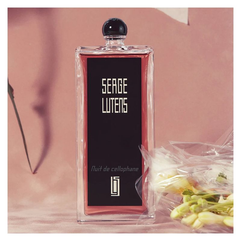 Serge Lutens Nuit de Cellophane, Eau de Parfum Unisex, 50 ml Spray, Profumo Floreale Fruttato con Osmanto e Gelsomino