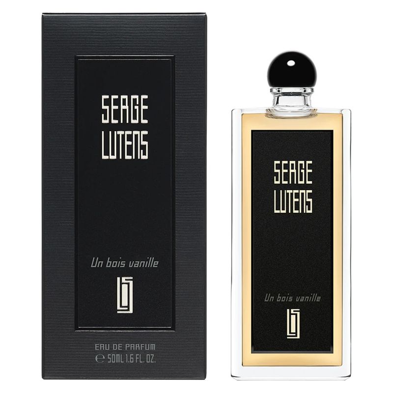 Serge Lutens Un Bois Vanille, Eau de Parfum Unisex, 50 ml Spray, Profumo Ambrato Vanigliato con note legnose, di cocco e liquirizia