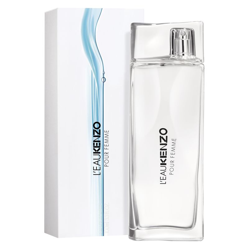 Kenzo L'Eau Kenzo Pour Femme, Eau de Toilette Donna, 100 ml Spray, Profumo Floreale Acquatico e Fruttato Kenzo L'Eau Kenzo Pour Femme, Eau de Toilette Donna, 100 ml Spray, Profumo Floreale Acquatico e Fruttato