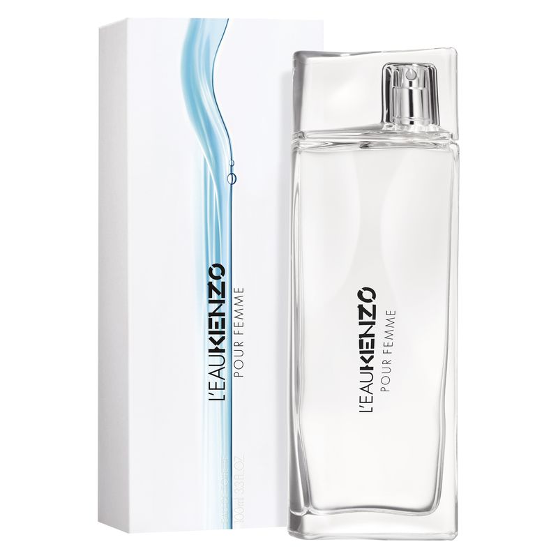 Kenzo L'Eau Kenzo Pour Femme, Eau de Toilette Donna, 100 ml Spray, Profumo Floreale Acquatico e Fruttato Kenzo L'Eau Kenzo Pour Femme, Eau de Toilette Donna, 100 ml Spray, Profumo Floreale Acquatico e Fruttato