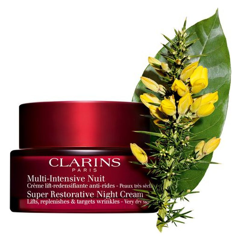 Clarins MULTI-INTENSIVE NUIT - CRÈME LIFT-REDENSIFIANTE ANTI-RIDES - PEAUX TRÈS SÈCHES