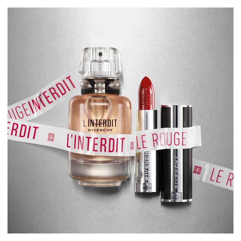 Givenchy Le Rouge Interdit Intense Silk, Rossetto Lunga Tenuta, Colore 228 Rose Fumé, 3.4 g, Finish Setoso Semi-Matte, Idratante e a Colore Luminoso Givenchy Le Rouge Interdit Intense Silk, Rossetto Lunga Tenuta, Colore 228 Rose Fumé, 3.4 g, Finish Setoso Semi-Matte, Idratante e a Colore Luminoso