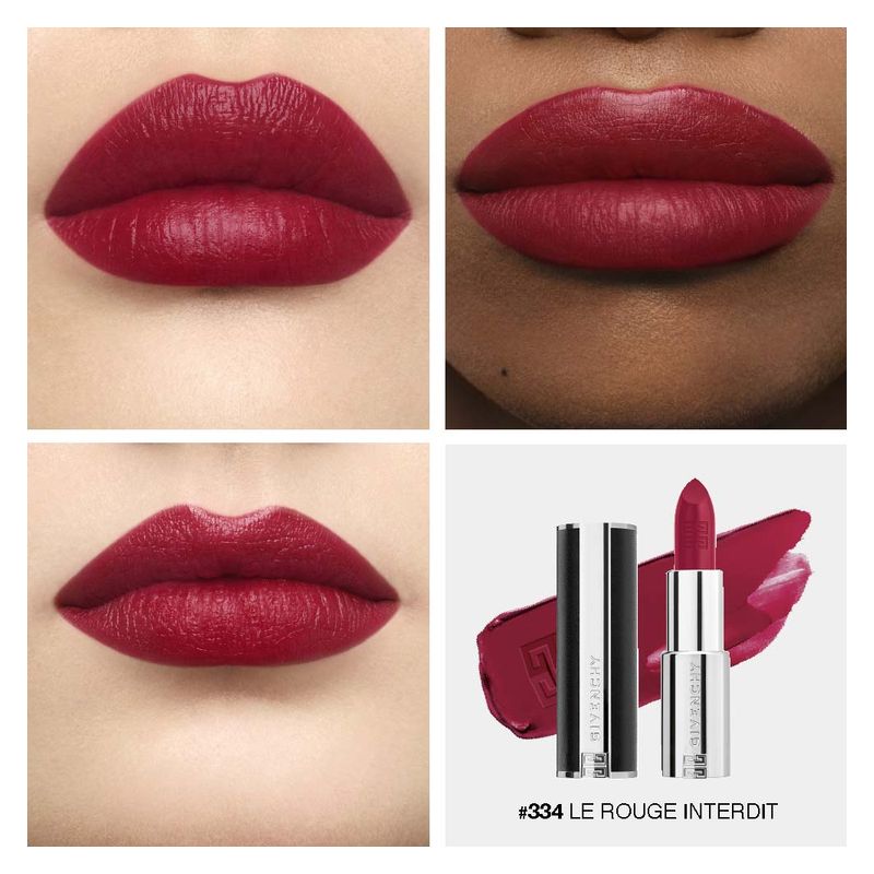 Givenchy LE ROUGE INTERDIT INTENSE SILK
ROSSETTO - Finish vellutato, colore luminoso