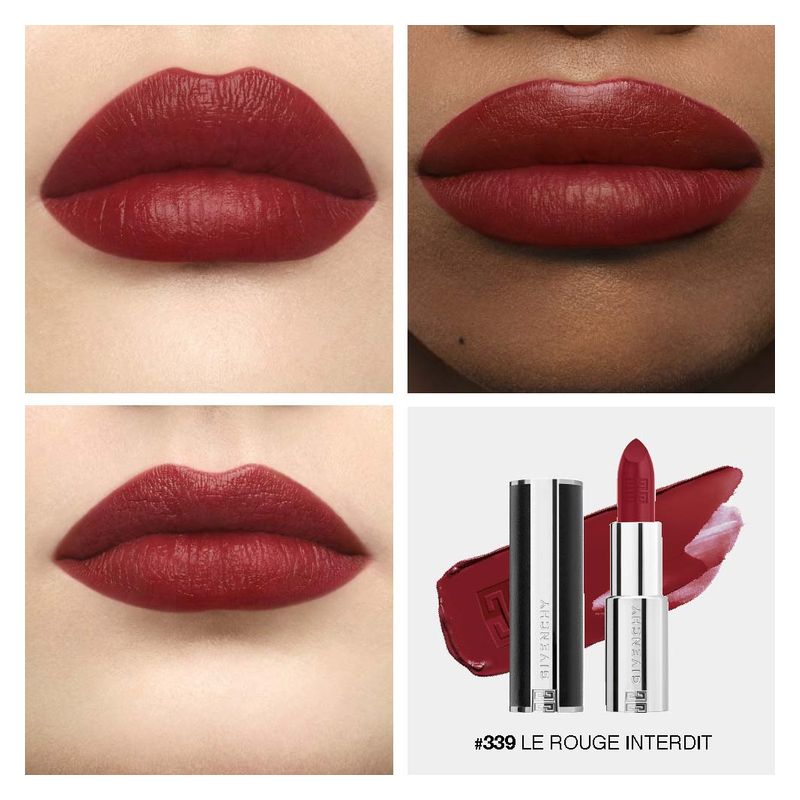 Givenchy LE ROUGE INTERDIT INTENSE SILK
ROSSETTO - Finish vellutato, colore luminoso