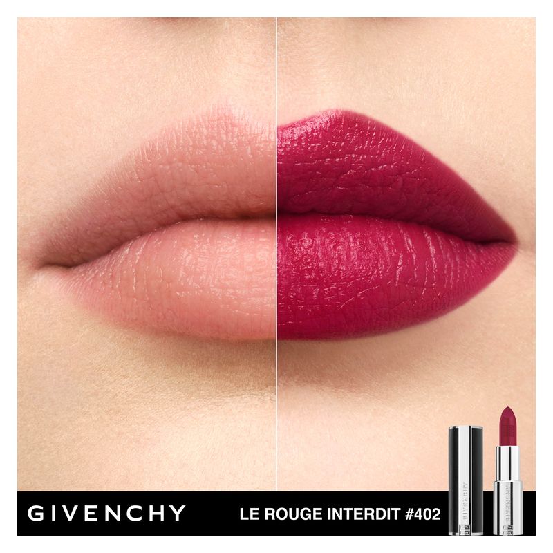 Givenchy LE ROUGE INTERDIT INTENSE SILK
ROSSETTO - Finish vellutato, colore luminoso