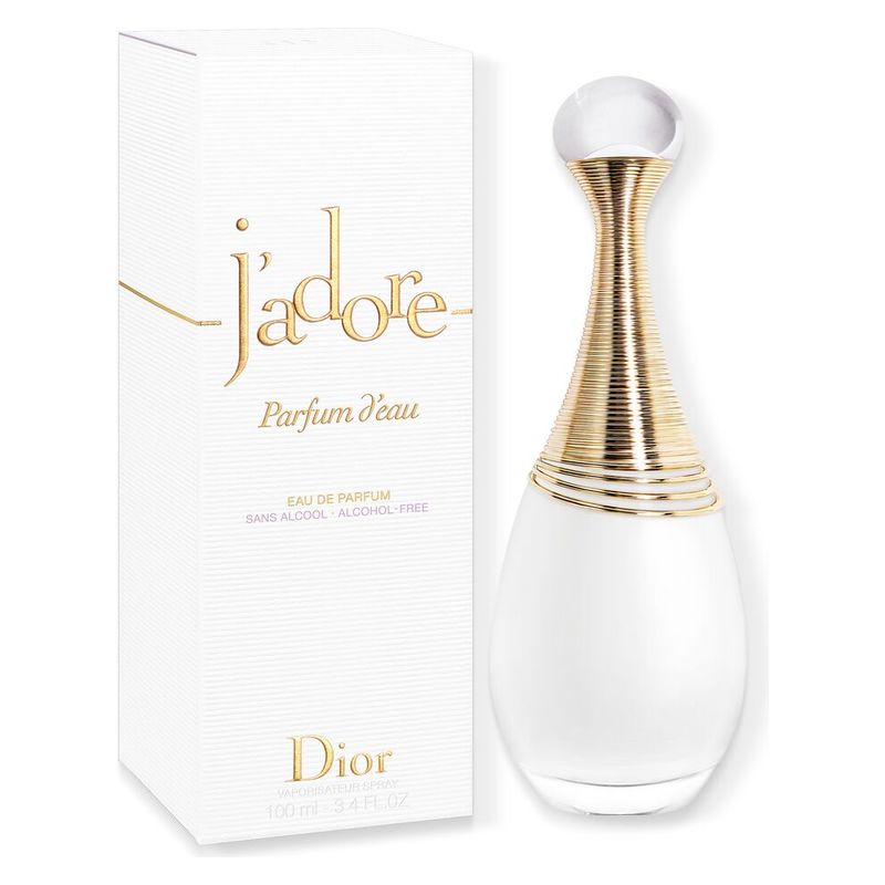 DIOR J'adore Parfum d'Eau, Eau de Parfum Senza Alcol Donna, 100 ml Spray, Formula a Base d'Acqua, Profumo Floreale Fresco e Luminoso DIOR J'adore Parfum d'Eau, Eau de Parfum Senza Alcol Donna, 100 ml Spray, Formula a Base d'Acqua, Profumo Floreale Fresco e Luminoso