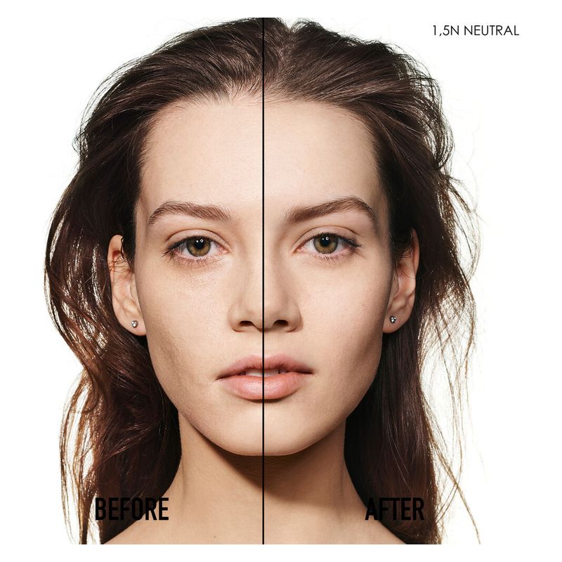 DIOR Ricarica Forever Natural Velvet, Fondotinta Compatto Clean No Transfer Donna, 10 g, Colore 1,5N Neutral, Effetto Mat Vellutato Lunga Tenuta 24H