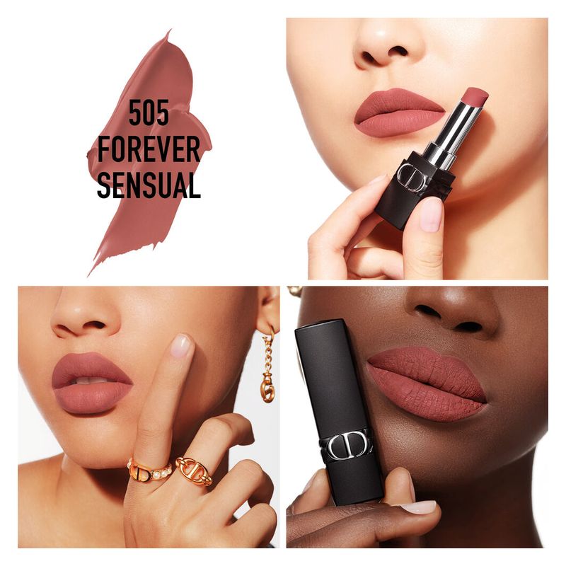 DIOR Rouge Dior Forever - Rossetto No Transfer – Mat Ultra-Pigmentato – Comfort Effetto Labbra Nude