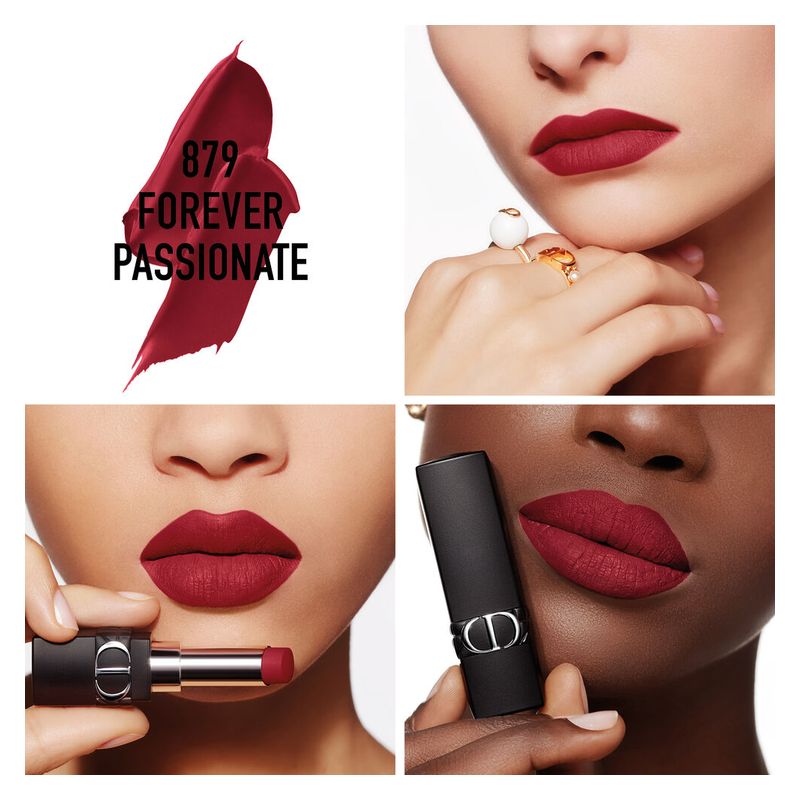 DIOR Rouge Dior Forever - Rossetto No Transfer – Mat Ultra-Pigmentato – Comfort Effetto Labbra Nude