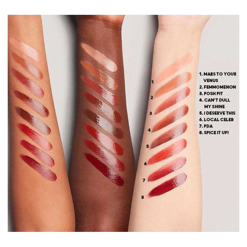 MAC Lustreglass Lipstick, Rossetto Donna, 3 g, Colore I DESERVE THIS, Finish Brillante e Idratante, Lunga Tenuta, Make-up Labbra Professionale MAC Lustreglass Lipstick, Rossetto Donna, 3 g, Colore I DESERVE THIS, Finish Brillante e Idratante, Lunga Tenuta, Make-up Labbra Professionale