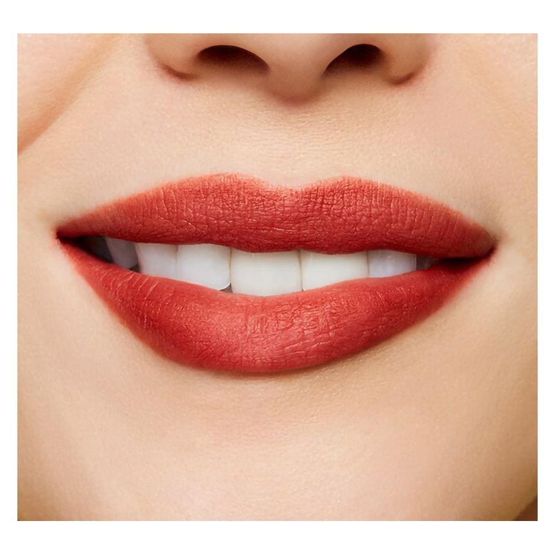 MAC Powder Kiss Liquid Lipcolour, Rossetto Liquido Effetto Opaco, Colore Marrakesh-Mere, 5 ml, Tinta Labbra Idratante a Lunga Tenuta con Finish Mat