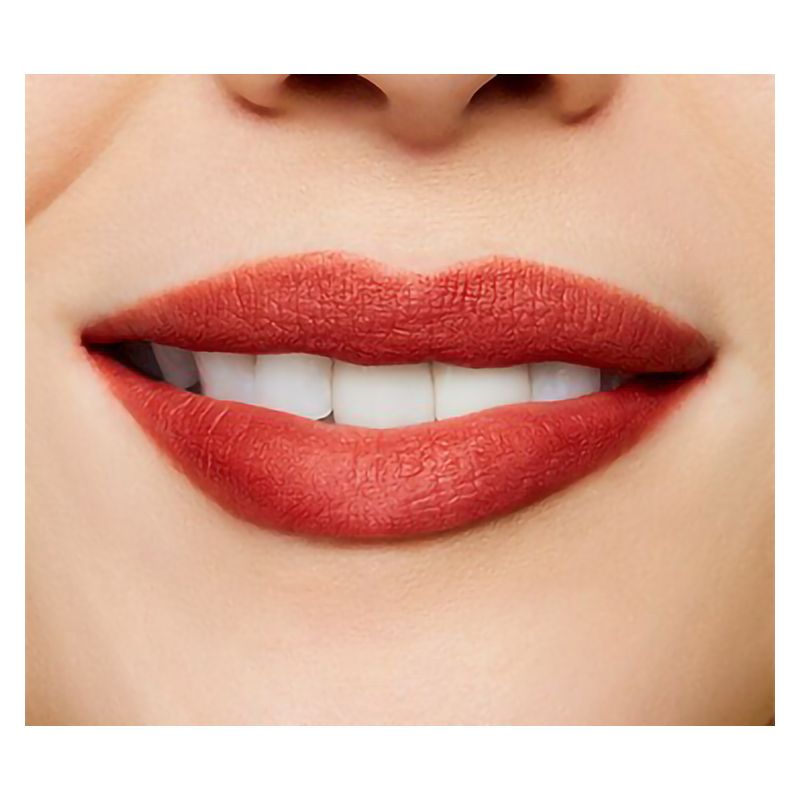 MAC Powder Kiss Liquid Lipcolour, Rossetto Liquido Effetto Opaco, Colore Marrakesh-Mere, 5 ml, Tinta Labbra Idratante a Lunga Tenuta con Finish Mat