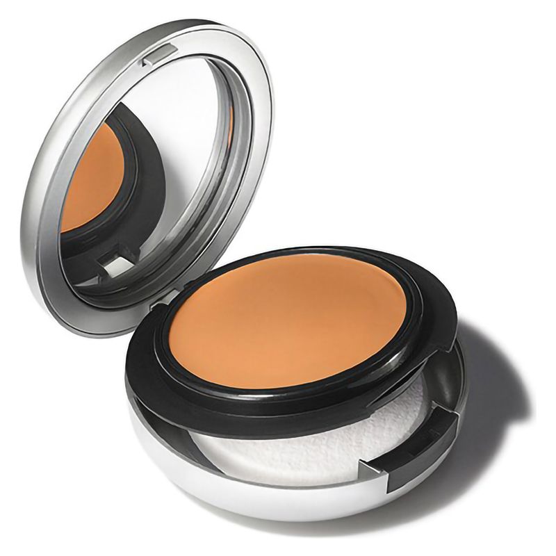 MAC Studio Fix Tech Cream-to-powder Foundation NC37, Fondotinta Compatto Donna, 10 g, Finish Matte Naturale, Coprenza Media Modulabile, Lunga Tenuta