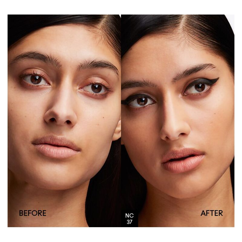 MAC Studio Fix Tech Cream-to-powder Foundation NC37, Fondotinta Compatto Donna, 10 g, Finish Matte Naturale, Coprenza Media Modulabile, Lunga Tenuta