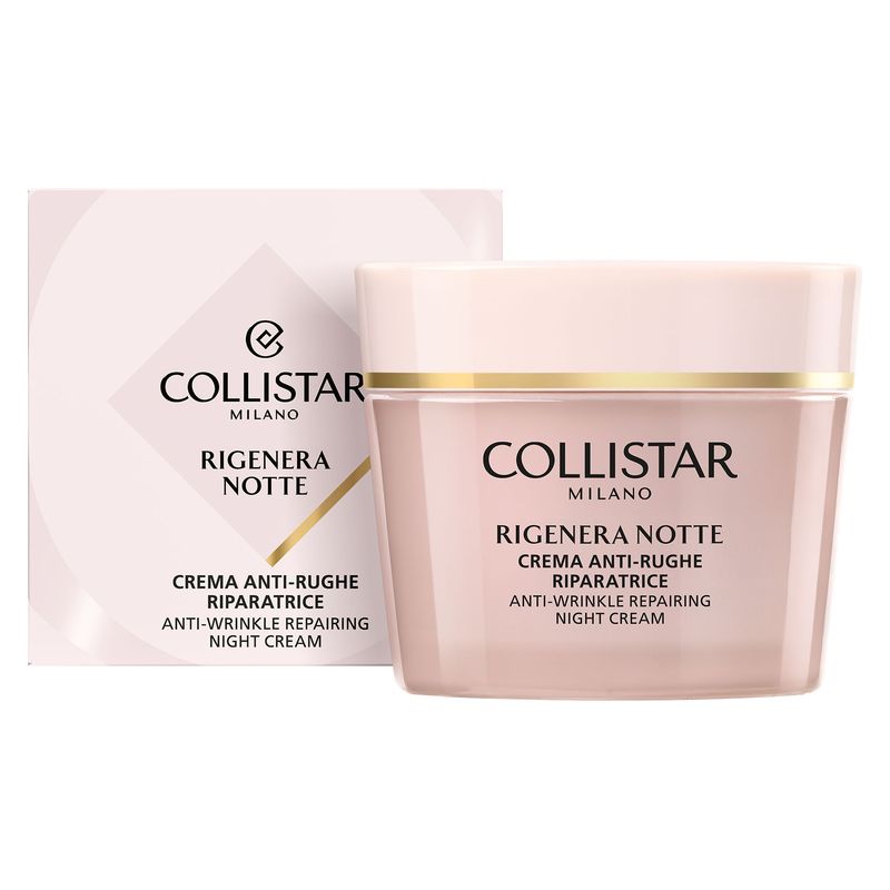 Collistar Rigenera Notte, Crema Anti-Rughe Riparatrice Donna, 50 ml, Trattamento Viso Notturno Nutriente, Rigenera e Ripara la Pelle in Profondità Collistar Rigenera Notte, Crema Anti-Rughe Riparatrice Donna, 50 ml, Trattamento Viso Notturno Nutriente, Rigenera e Ripara la Pelle in Profondità