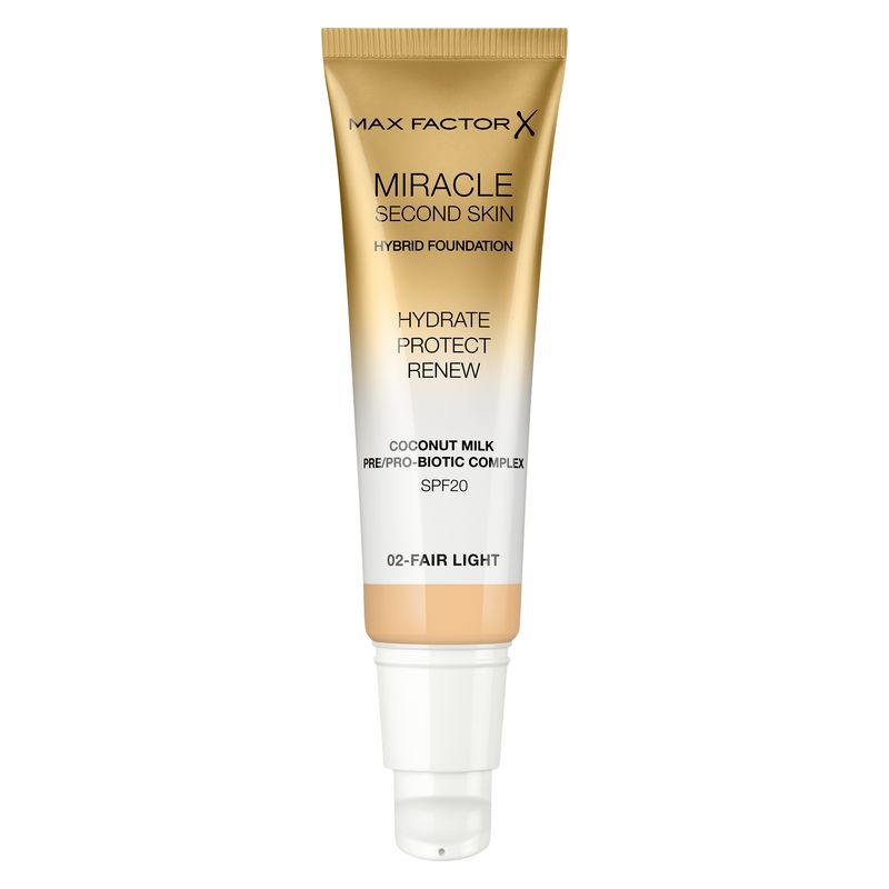 Max Factor MIRACLE SECOND SKIN HYBRID FOUNDATION SPF 20