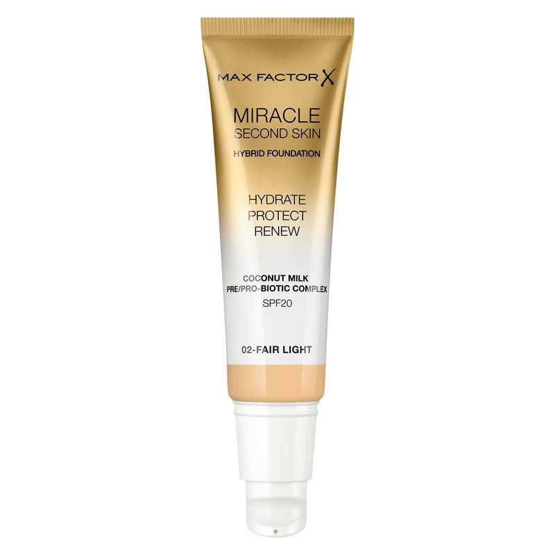 Max Factor Max Factor Miracle Second Skin Hybrid Foundation Spf 20