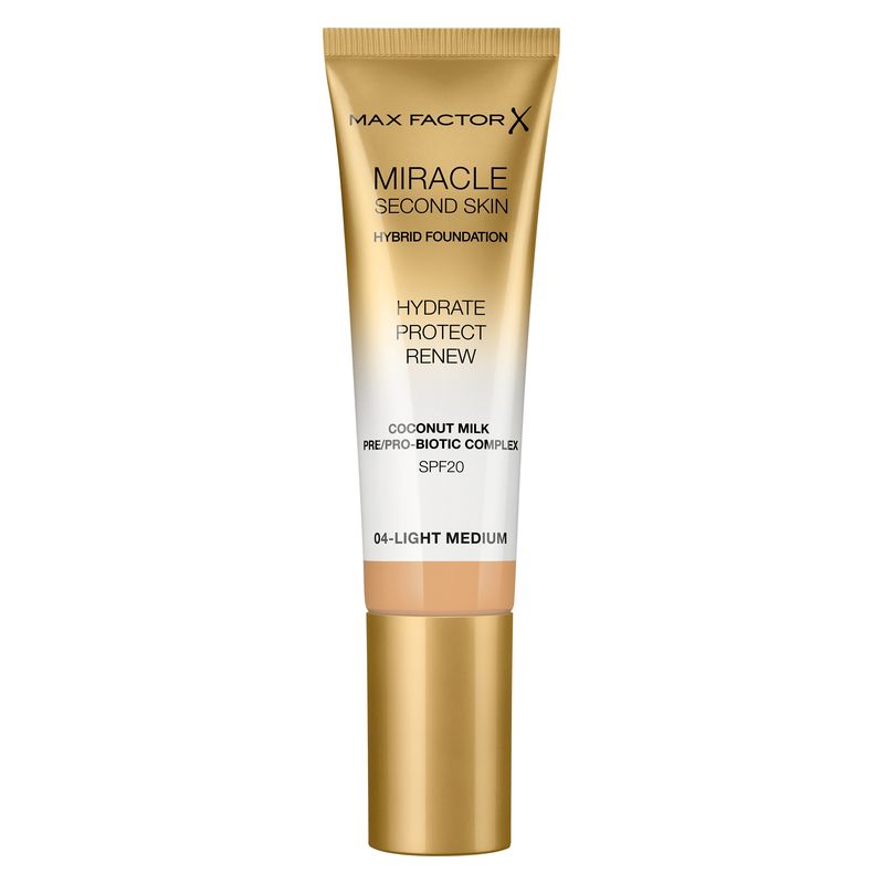 Max Factor MIRACLE SECOND SKIN HYBRID FOUNDATION SPF 20
