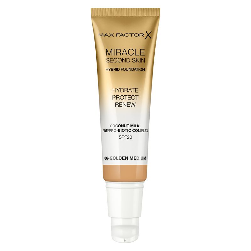 Max Factor MIRACLE SECOND SKIN HYBRID FOUNDATION SPF 20