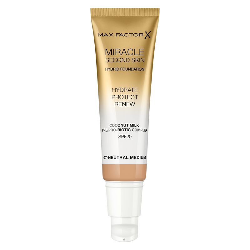 Max Factor Max Factor Miracle Second Skin Hybrid Foundation Spf 20