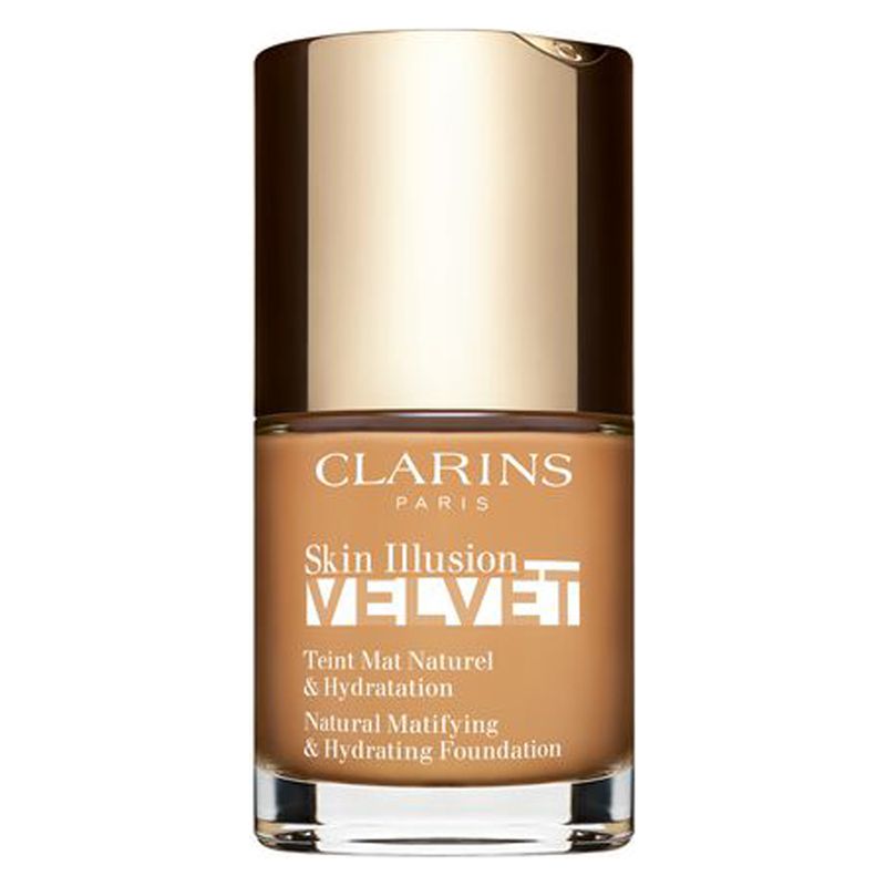 Clarins SKIN ILLUSION VELVET - FONDOTINTA IDRATANTE DAL FINISH MAT, LEGGERO E NATURALE