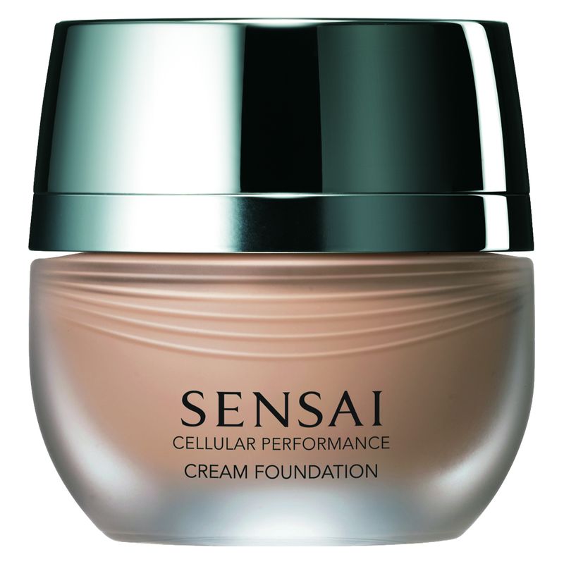 SENSAI Cellular Performance Cream Foundation, Fondotinta Anti-Età Donna, CF24 Amber Beige, 30 ml, Finish Setoso e Luminoso, Trattamento Skincare SENSAI Cellular Performance Cream Foundation, Fondotinta Anti-Età Donna, CF24 Amber Beige, 30 ml, Finish Setoso e Luminoso, Trattamento Skincare