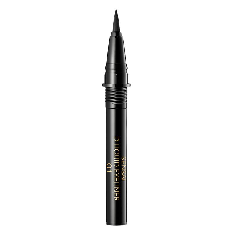 SENSAI Designing Liquid Eyeliner, Refill Eyeliner Liquido Donna, 0.6 ml, 01 Black, A Lunga Tenuta per un Tratto Preciso, Make-up Occhi Professionale