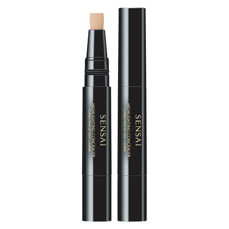 SENSAI Highlighting Concealer, Correttore Illuminante Idratante Donna, 3.5 ml, HC02 Luminous Sand, Copre Occhiaie e Imperfezioni, Effetto Luminoso SENSAI Highlighting Concealer, Correttore Illuminante Idratante Donna, 3.5 ml, HC02 Luminous Sand, Copre Occhiaie e Imperfezioni, Effetto Luminoso