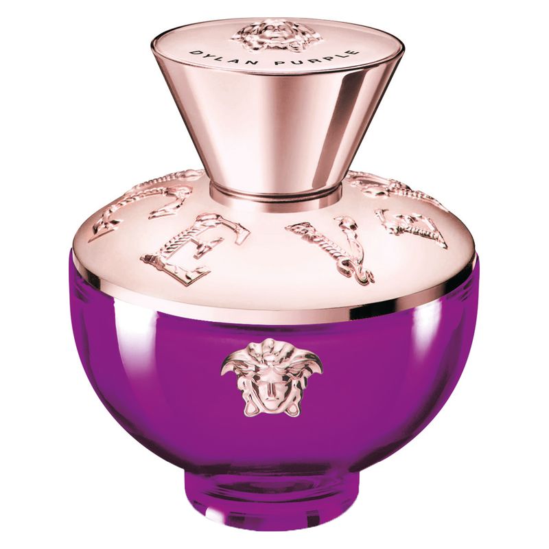 Versace Dylan Purple Pour Femme, Eau de Parfum Donna, 100 ml Spray, Profumo Floreale Fruttato e Muschiato, Fragranza luminosa ed elegante per lei