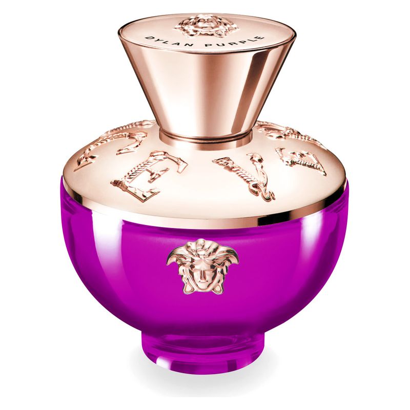 Versace Dylan Purple Pour Femme, Eau de Parfum Donna, 100 ml Spray, Profumo Floreale Fruttato e Muschiato, Fragranza luminosa ed elegante per lei Versace Dylan Purple Pour Femme, Eau de Parfum Donna, 100 ml Spray, Profumo Floreale Fruttato e Muschiato, Fragranza luminosa ed elegante per lei