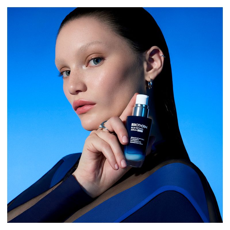 Biotherm BLUE RETINOL SERUM NIGHT - SÉRUM DE NUIT ANTI-RIDES ET UNIFORMITÉ