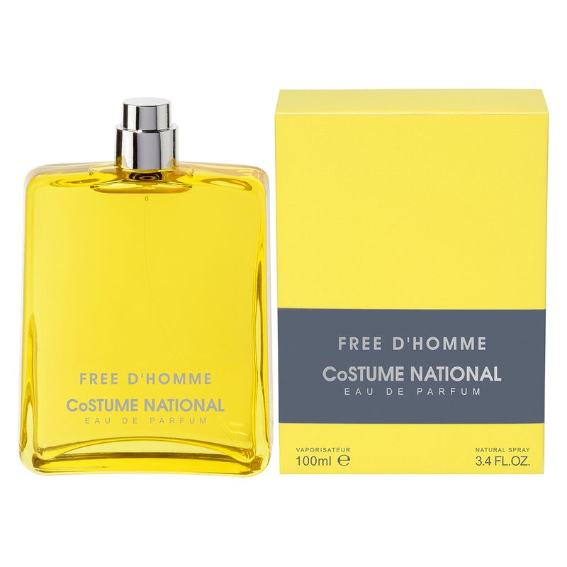 Costume National Free D'homme, Eau de Parfum Uomo, 100 ml Spray, Profumo maschile Legnoso e Speziato con note ambrate e di incenso Costume National Free D'homme, Eau de Parfum Uomo, 100 ml Spray, Profumo maschile Legnoso e Speziato con note ambrate e di incenso