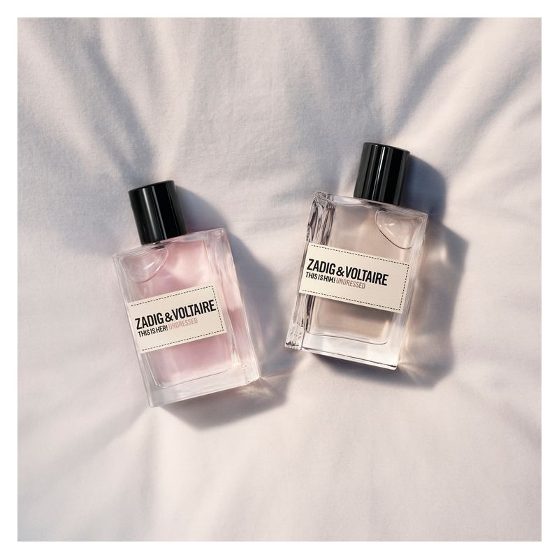 Zadig & Voltaire This Is Him! Undressed, Eau de Toilette Uomo, 100 ml Spray, Fragranza maschile boisé speziata, Profumo fresco e sensuale Zadig & Voltaire This Is Him! Undressed, Eau de Toilette Uomo, 100 ml Spray, Fragranza maschile boisé speziata, Profumo fresco e sensuale