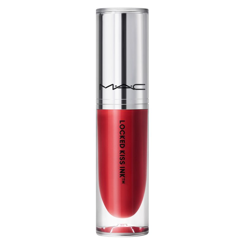 MAC Locked Kiss Ink 24hr Lipcolour, Rossetto Liquido Donna, 4 ml, Colore Poncy, Lunga Tenuta, Finish Matte, Waterproof e No Transfer MAC Locked Kiss Ink 24hr Lipcolour, Rossetto Liquido Donna, 4 ml, Colore Poncy, Lunga Tenuta, Finish Matte, Waterproof e No Transfer