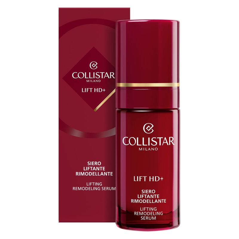 Collistar Lift HD+ Siero Liftante Rimodellante, Siero Viso e Collo Donna, 30 ml, Trattamento Antirughe Rassodante, Ideale per Pelli Mature